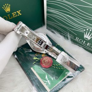 Đồng Hồ Nam Rolex DateJust Fake Máy Nhật Mặt Vi Tính Đen Giá Rẻ 38-41mm (3)