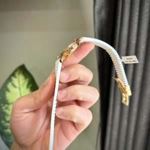 Đồng Hồ Patek Philippe Aquanaut 5072R Phủ Vàng Đính Đá Moissanite Baguette (8)