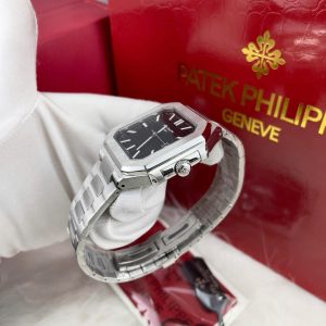 Đồng Hồ Patek Philippe Automatic Nam Mặt Đen Fake Máy Nhật Nautilus 5821 41mm (1)