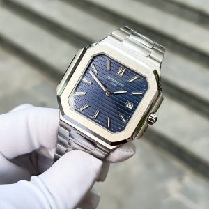 Đồng Hồ Patek Philippe Cubitus 5821 Chế Tác Mặt Xanh Dương Xưởng TW 41mm (1)