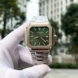 Đồng Hồ Patek Philippe Cubitus 5821 Chế Tác Mặt Xanh Lá Xưởng TW 41mm (9)