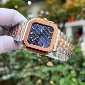 Đồng Hồ Patek Philippe Cubitus 5821 Demi Mặt Xanh Dương Xưởng TW 41mm (1)