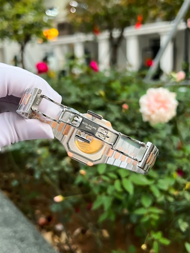 Đồng Hồ Patek Philippe Cubitus 5821 Demi Mặt Xanh Dương Xưởng TW 41mm (1)