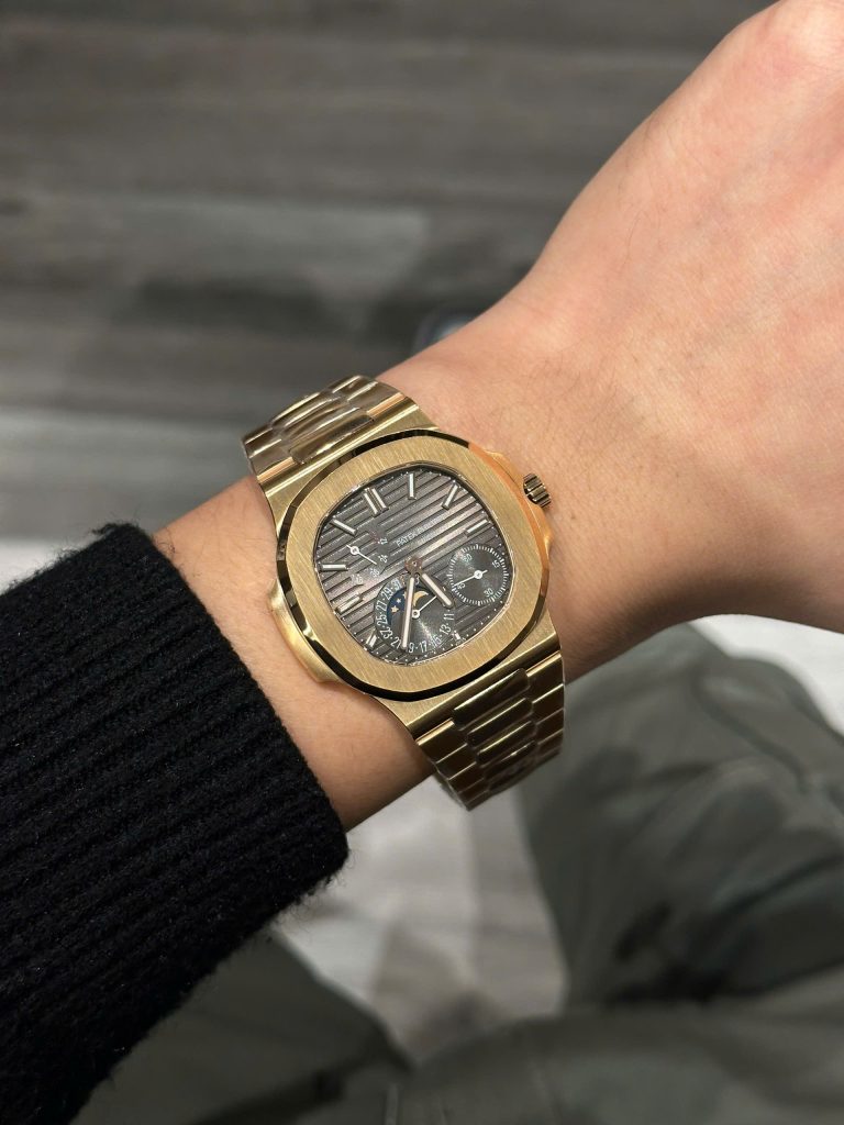 Dong Ho Patek Philippe Nautilus 5712 Vang Hong Nha May PPF Ver 3 40mm 1