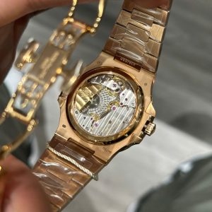 Đồng Hồ Patek Philippe Nautilus 5712 Vàng Hồng Nhà Máy PPF Ver 3 40mm (8)