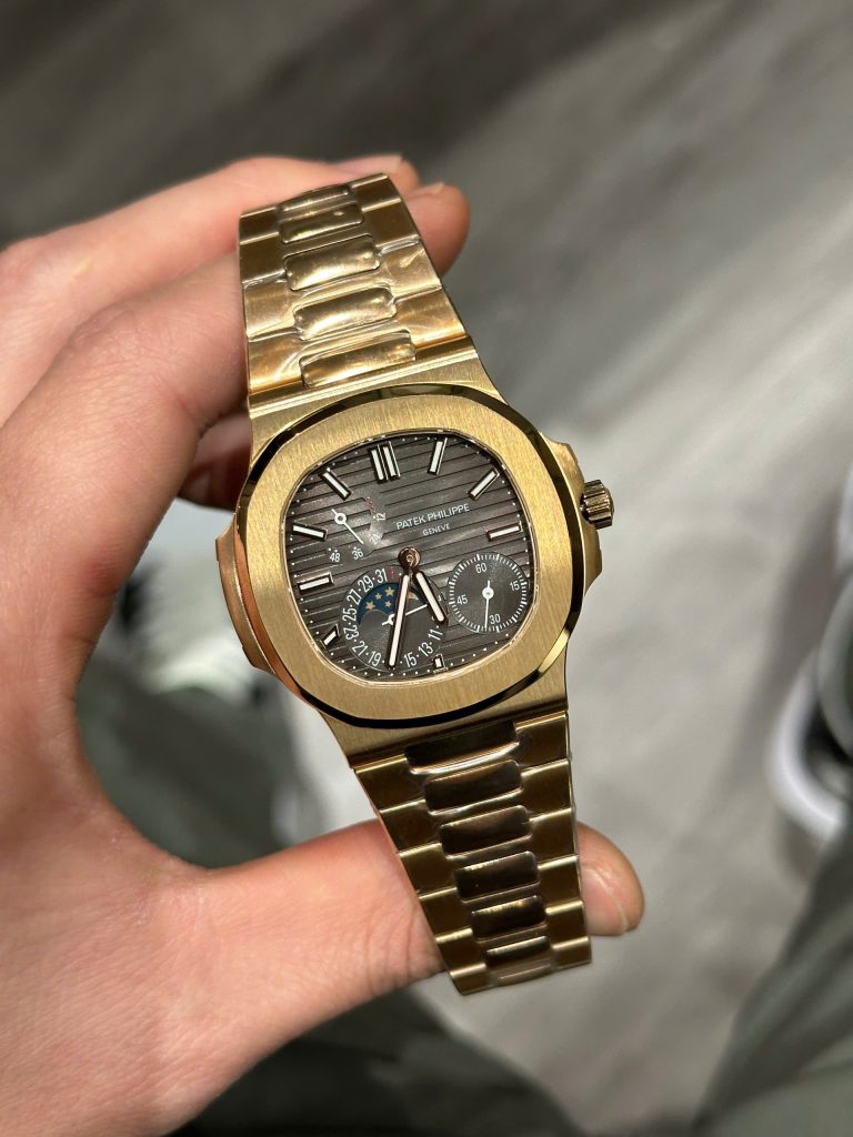 Đồng Hồ Patek Philippe Nautilus 5712 Vàng Hồng Nhà Máy PPF Ver 3 40mm (8)