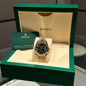 Đồng Hồ Rolex DateJust 126331 Mặt Số Đen Replica Cao Cấp Máy Thuỵ Sỹ 41mm (4)