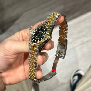 Đồng Hồ Rolex DateJust 126331 Mặt Số Đen Replica Cao Cấp Máy Thuỵ Sỹ 41mm (4)