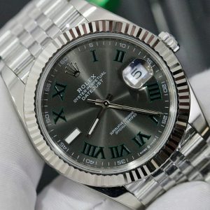Đồng Hồ Rolex DateJust 126334 Fake Cao Cấp Mặt Số Wimbledon 41mm (3)
