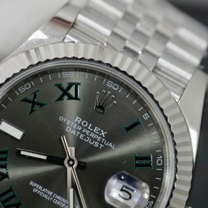 Đồng Hồ Rolex DateJust 126334 Fake Cao Cấp Mặt Số Wimbledon 41mm (3)