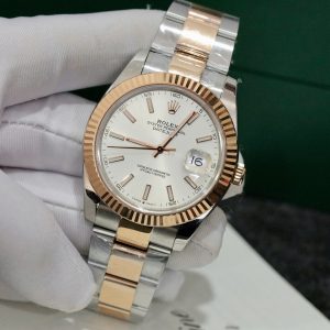 Đồng Hồ Rolex DateJust Super Fake Máy Cơ Thuỵ Sỹ Dây Oyster 41mm (3)
