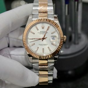 Đồng Hồ Rolex DateJust Super Fake Máy Cơ Thuỵ Sỹ Dây Oyster 41mm (3)