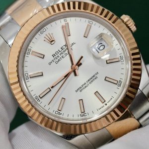 Đồng Hồ Rolex DateJust Super Fake Máy Cơ Thuỵ Sỹ Dây Oyster 41mm (3)