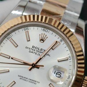 Đồng Hồ Rolex DateJust Super Fake Máy Cơ Thuỵ Sỹ Dây Oyster 41mm (3)