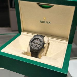 Đồng Hồ Rolex Daytona Diw Avia Gray Carbon Replica Cao Cấp Nhât 40mm (1)