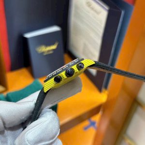 Đồng Hồ Rolex Daytona Diw Carbon Màu Vàng Dây Vải Replica 11 40mm (1)