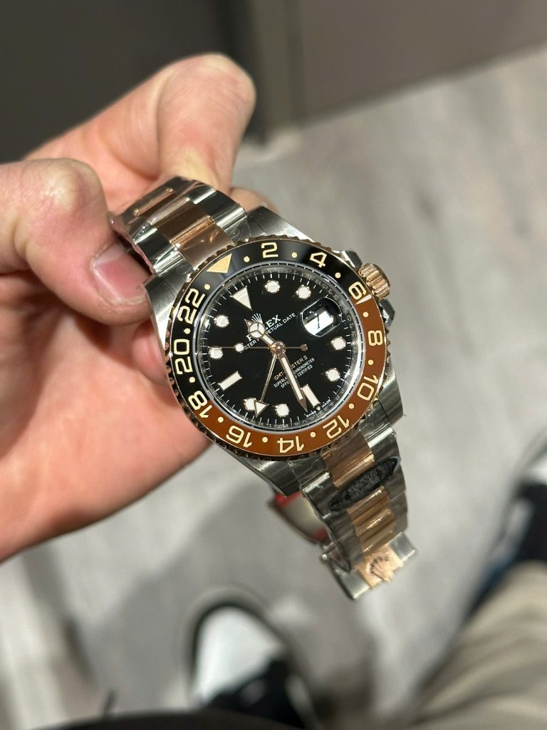 Đồng Hồ Rolex GMT-Master II 126711 Root Beer Replica 11 Nhà Máy Clean 40mm (5)