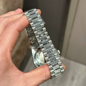 Đồng Hồ Rolex Nam Rep 11 Day-Date 228236 Mặt Số Đen Xưởng GM 178 Grams 40mm (1)