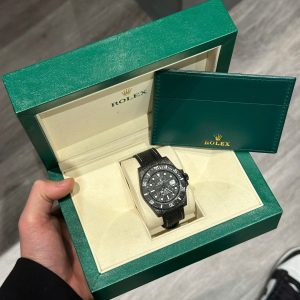 Đồng Hồ Rolex Submariner DIW Full Black Chế Tác Carbon Siêu Nhẹ Dây Vải 40mm (1)