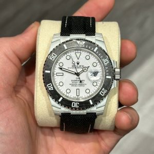 Đồng Hồ Rolex Submariner DIW White Carbon Chế Tác Siêu Nhẹ 40mm (6)