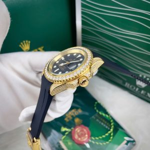 Đồng Hồ Rolex Submariner Máy Cơ Automatic Nhật Dây Cao Su 40mm (1)