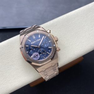 Đồng Hồ Audemars Piguet Chế Tác Royal Oak 26240OR Mặt Xanh Xưởng APS 2025 41mm (9)