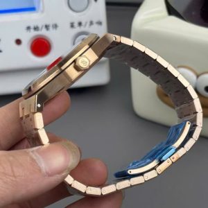 Đồng Hồ Audemars Piguet Royal Oak 15500OR Chế Tác Mặt Xanh Blue Xưởng APS 41mm (2)