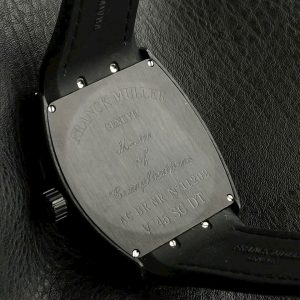 Đồng Hồ Franck Muller Vanguard Loes Van Delft Skull Vỏ Gốm Đen 45mm (8)