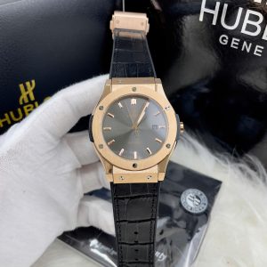 Đồng Hồ Hublot Fake Cao Cấp ZF Nhật Màu Vàng King Gold Máy Miyota 8215 42mm (1)