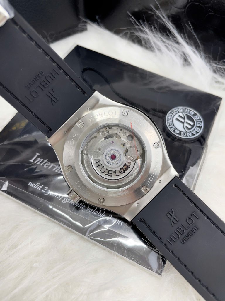 Đồng Hồ Hublot Nam Đính Đá Classic Fusion ZF Nhật Màu Xanh Dương 42mm (1)