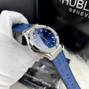 Đồng Hồ Hublot ZF Nhật Mặt Số Xám Fake Cao Cấp Máy Miyota 8215 42mm (1)