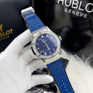 Đồng Hồ Hublot ZF Nhật Mặt Số Xám Fake Cao Cấp Máy Miyota 8215 42mm (1)