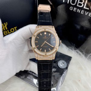 Đồng Hồ Hublot ZF Nhật Classic Fusion King Gold Diamonds Fake Cao Cấp 42mm (6)