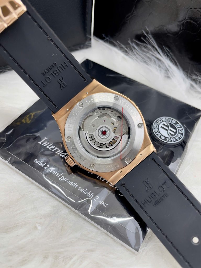 Đồng Hồ Hublot ZF Nhật Classic Fusion King Gold Diamonds Fake Cao Cấp 42mm (6)