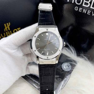 Đồng Hồ Hublot ZF Nhật Mặt Số Xám Fake Cao Cấp Máy Miyota 8215 42mm (7)