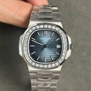 Đồng Hồ Patek Philippe Nautilus 5723 Replica Cao Cấp Nhất Mặt Xanh 40mm (5)