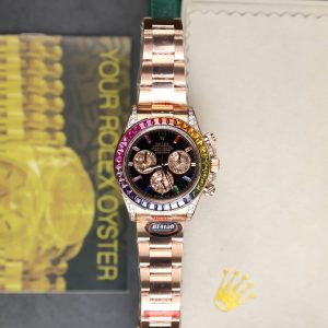 Đồng Hồ Rolex Cosmograph Daytona Rainbow 116595RBOW Xưởng BT 40mm (4)