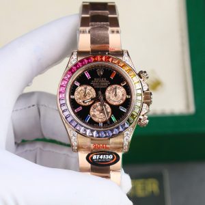 Đồng Hồ Rolex Cosmograph Daytona Rainbow 116595RBOW Xưởng BT 40mm (4)