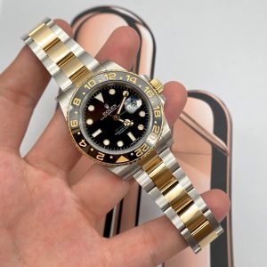 Đồng Hồ Rolex Nam Rep 11 GMT Master II Dây Đeo Oyster Nhà Máy Clean 40mm (2)