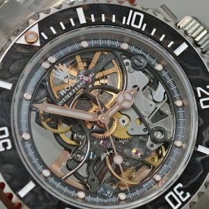 Đồng Hồ Rolex Submariner Skeleton Replica Cao Cấp Nhất 40mm (6)