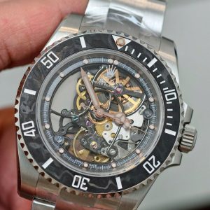 Đồng Hồ Rolex Submariner Skeleton Replica Cao Cấp Nhất 40mm (6)