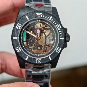 Đồng Hồ Rolex Submariner Skeleton Replica Cao Cấp Vỏ Gốm 40mm