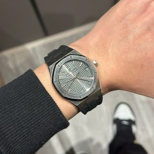 Đồng Hồ Audemars Piguet Royal Oak 15500ST Mặt Số Xám Xưởng APS 41mm (1)