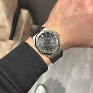 Đồng Hồ Audemars Piguet Royal Oak 15500ST Mặt Số Xám Xưởng APS 41mm (7)