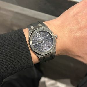 Đồng Hồ Audemars Piguet Royal Oak Mặt Xanh Blue Replica 40mm (3)