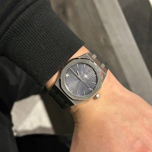 Đồng Hồ Audemars Piguet Royal Oak Mặt Xanh Blue Replica 40mm (3)