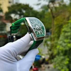 Đồng Hồ Franck Muller V45 Replica Cao Cấp Nhất Màu Xanh Lá Nhà Máy ABF 45mm