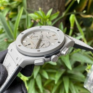 Dong Ho Hublot Automatic Nam Fake May Co Nhat Mau Xam 42mm 1