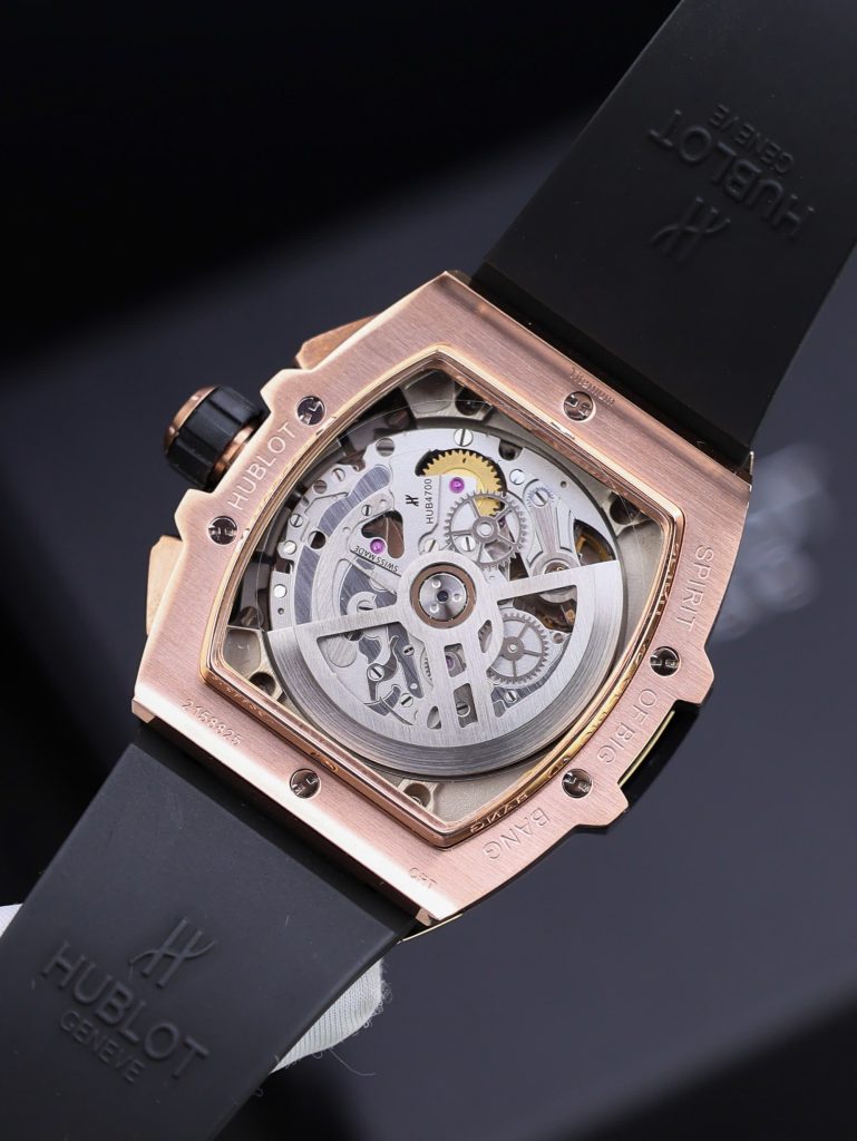 Đồng Hồ Hublot Fake 11 Spirit Of Big Bang King Gold Dây One Click 44mm (2)