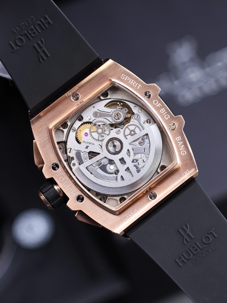 Đồng Hồ Hublot Fake 11 Spirit Of Big Bang King Gold Dây One Click 44mm (2)